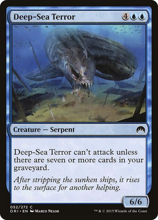 Deep-Sea Terror in the group Magic the Gathering / Types / Colors / Blue at Proxyprinters.com (201)