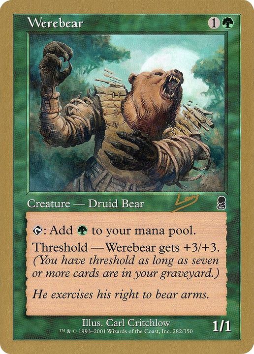 Werebear in the group Magic the Gathering / Types / Creatures / Human at Proxyprinters.com (2012)