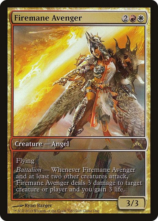 Firemane Avenger in the group Magic the Gathering / Types / Colors / Multicolors / R, W at Proxyprinters.com (2016)