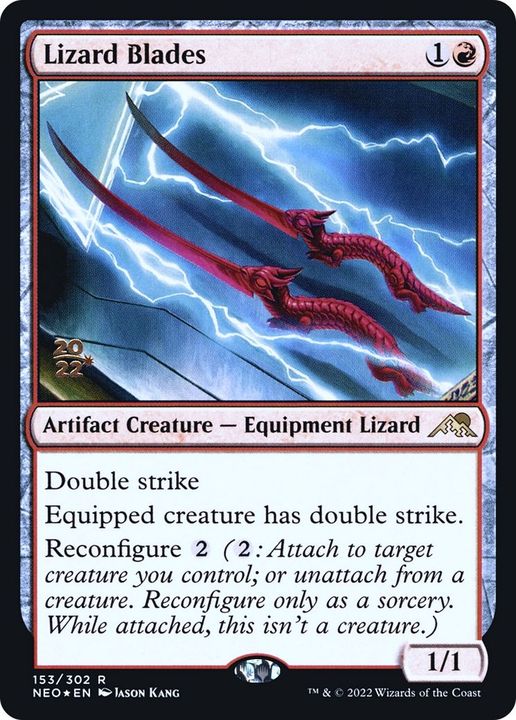 Lizard Blades in the group Magic the Gathering / Types / Colors / Red at Proxyprinters.com (2020)