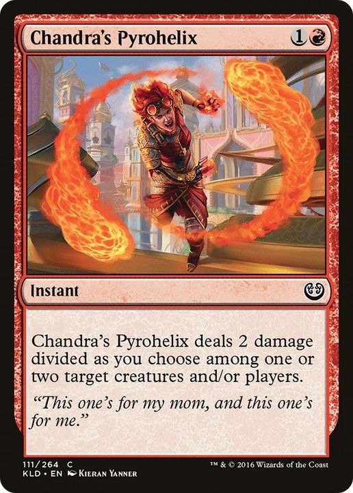 Chandra's Pyrohelix in the group Magic the Gathering / Sets / Kaladesh at Proxyprinters.com (2022)