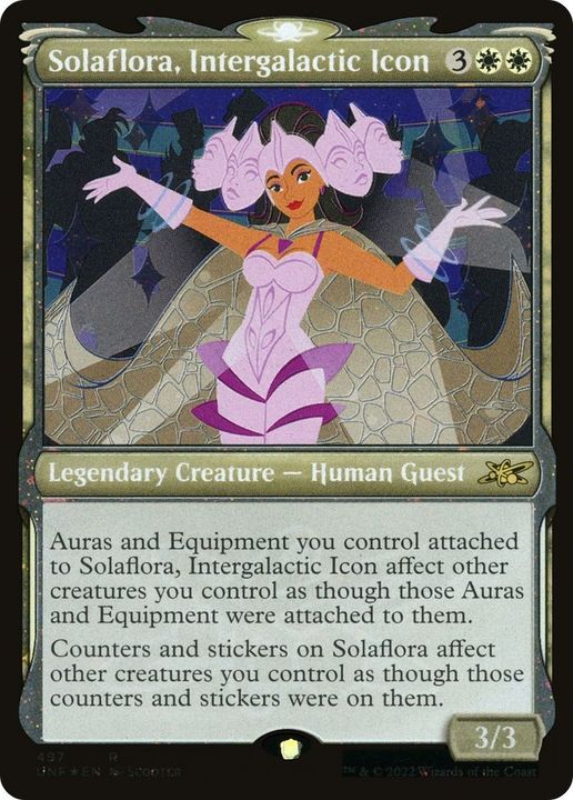 Solaflora, Intergalactic Icon in the group Magic the Gathering / Types / Creatures / Human at Proxyprinters.com (20263)