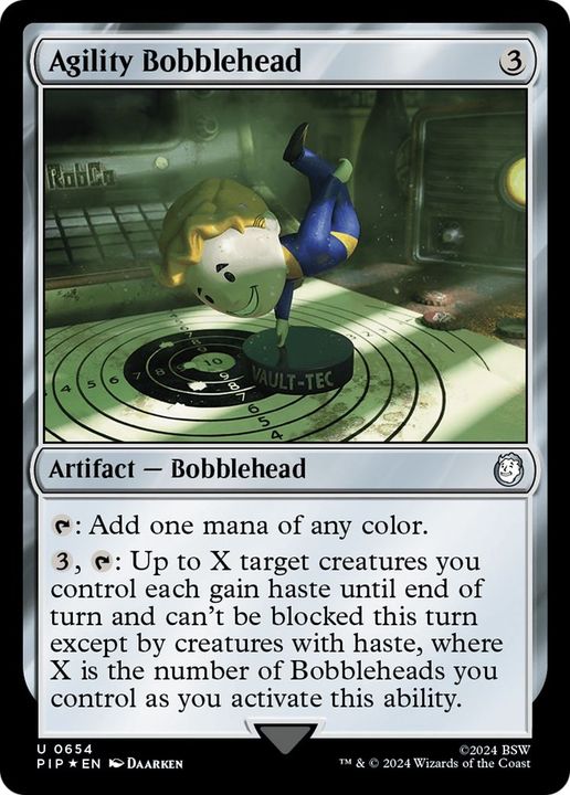 Agility Bobblehead in the group Magic the Gathering / Sets / Fallout at Proxyprinters.com (20270)