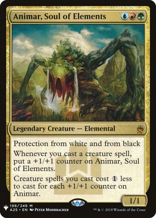 Animar, Soul of Elements in the group Magic the Gathering / Types / Colors / Multicolors / G, R, U at Proxyprinters.com (20275)