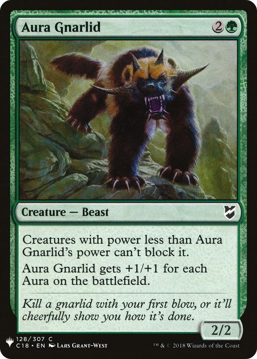 Aura Gnarlid in the group Magic the Gathering / Sets / The List at Proxyprinters.com (20283)