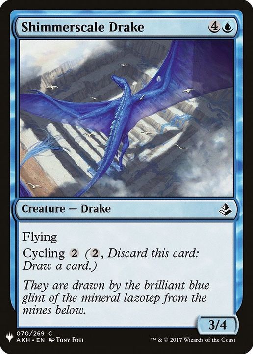 Shimmerscale Drake in the group Magic the Gathering / Sets / The List at Proxyprinters.com (20286)