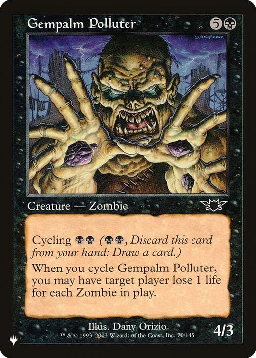 Gempalm Polluter in the group Magic the Gathering / Types / Creatures / Zombie at Proxyprinters.com (20298)