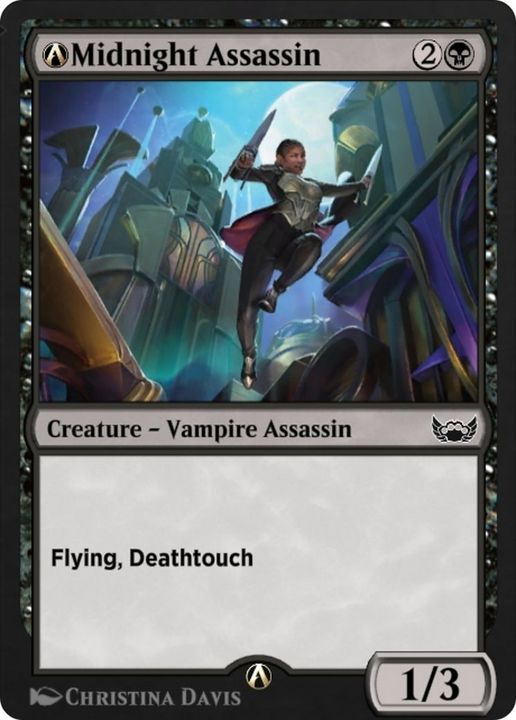 A-Midnight Assassin in the group Magic the Gathering / Types / Colors / Black at Proxyprinters.com (20310)