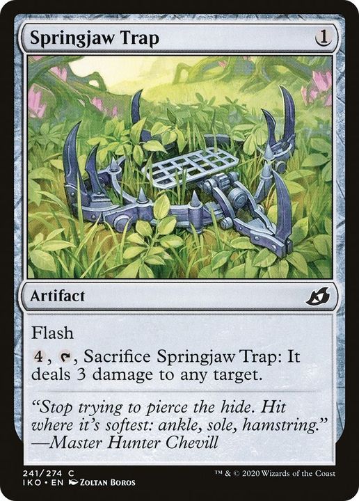 Springjaw Trap in the group Magic the Gathering / Sets / Ikoria: Lair of Behemoths at Proxyprinters.com (20315)