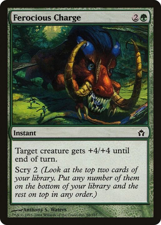 Ferocious Charge in the group Magic the Gathering / Sets / Fifth Dawn at Proxyprinters.com (20326)