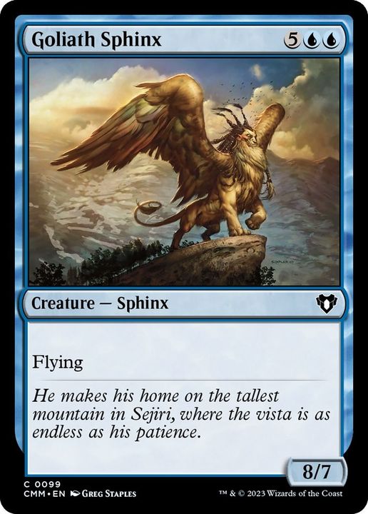 Goliath Sphinx in the group Magic the Gathering / Types / Colors / Blue at Proxyprinters.com (20332)