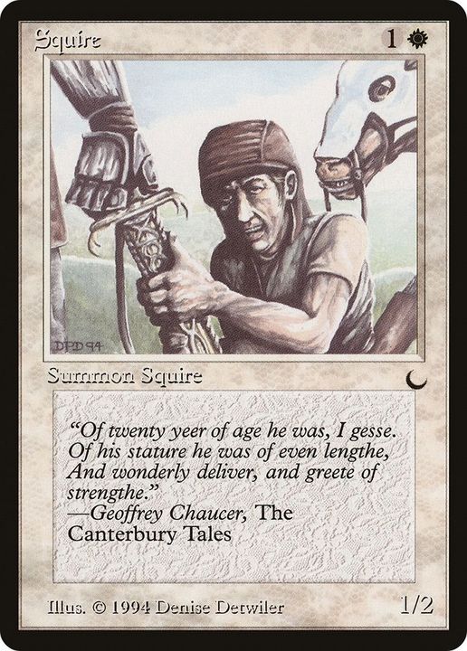 Squire in the group Magic the Gathering / Sets / The Dark at Proxyprinters.com (20334)