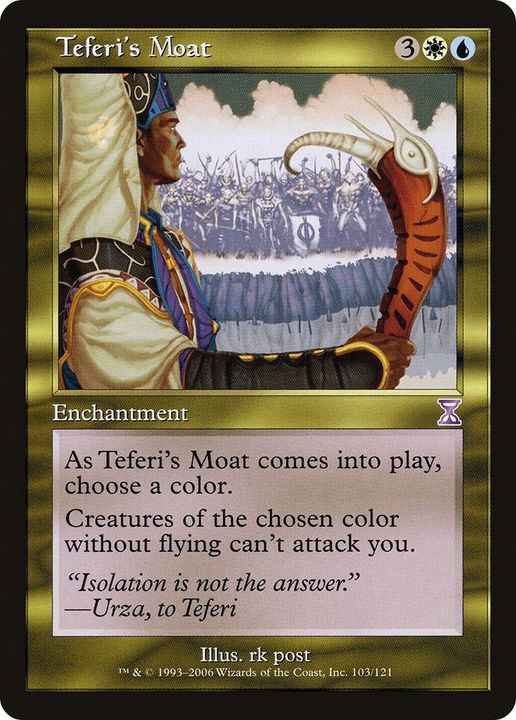 Teferi's Moat in the group Magic the Gathering / Types / Enchantment / Enchantment at Proxyprinters.com (20339)