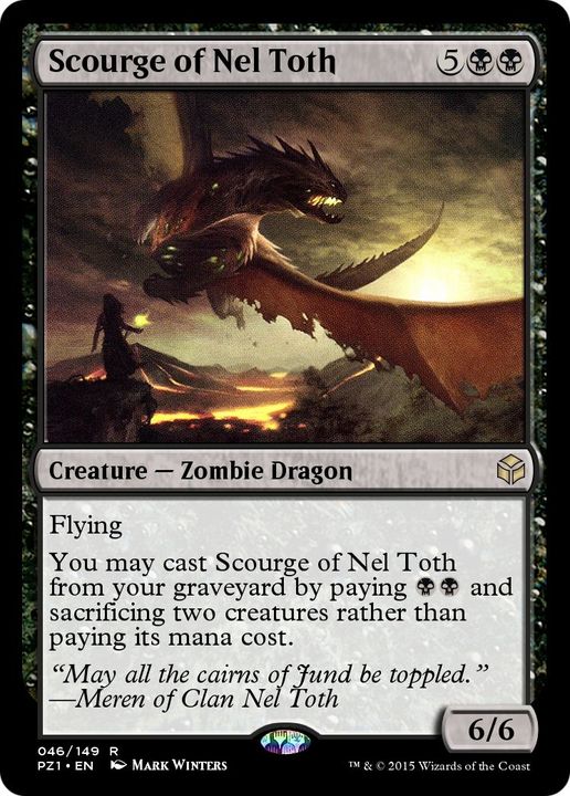 Scourge of Nel Toth in the group Magic the Gathering / Types / Creatures / Zombie at Proxyprinters.com (20340)