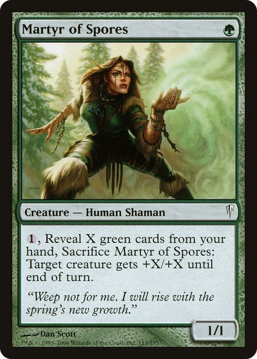 Martyr of Spores in the group Magic the Gathering / Sets / Coldsnap at Proxyprinters.com (20347)