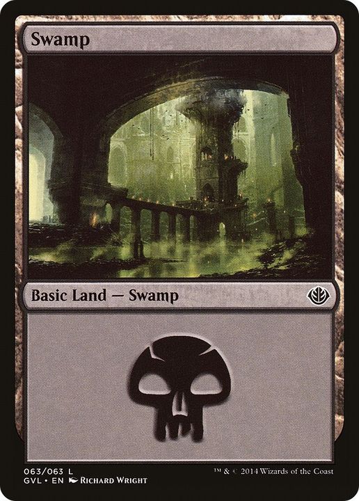 Swamp in the group Magic the Gathering / Sets / Duel Decks Anthology: Garruk vs. Liliana at Proxyprinters.com (20368)