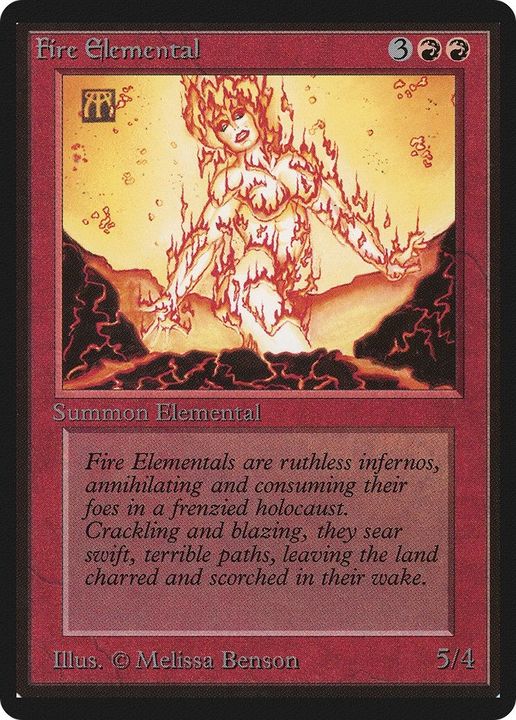 Fire Elemental in the group Magic the Gathering / Types / Colors / Red at Proxyprinters.com (20371)