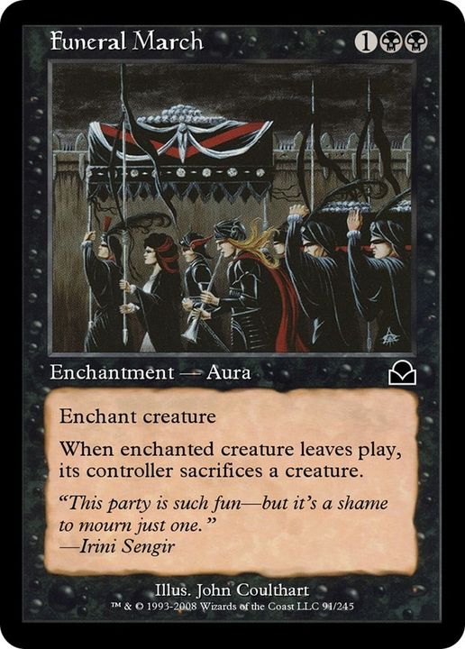 Funeral March in the group Magic the Gathering / Types / Colors / Black at Proxyprinters.com (20373)