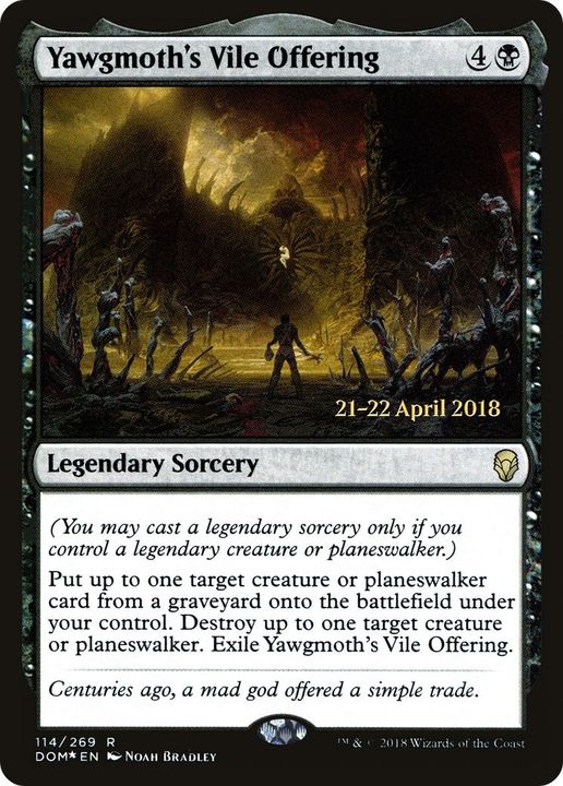 Yawgmoth's Vile Offering in the group Magic the Gathering / Sets / Dominaria Promos at Proxyprinters.com (20379)