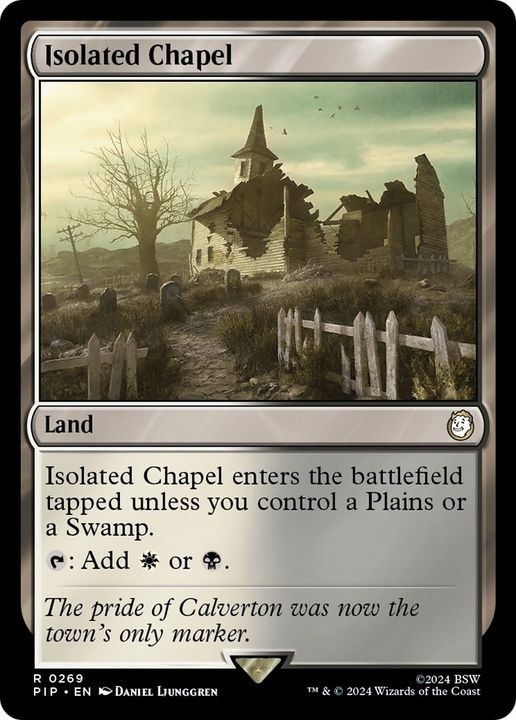 Isolated Chapel in the group Magic the Gathering / Types / Colors / Colorless at Proxyprinters.com (20380)