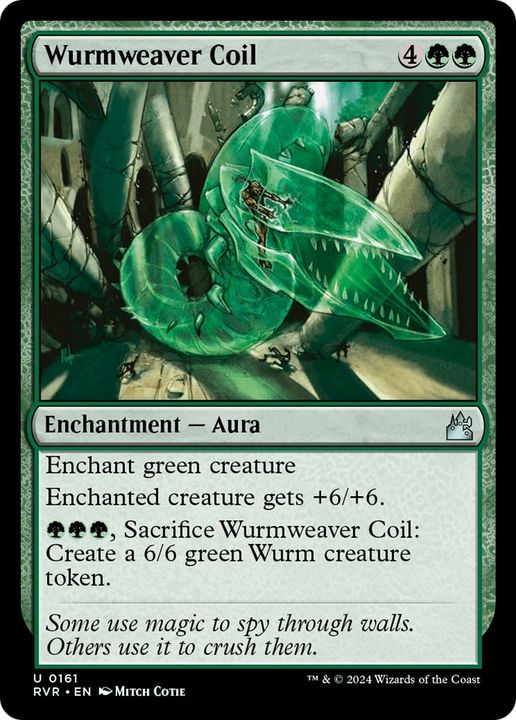 Wurmweaver Coil in the group Magic the Gathering / Sets / Ravnica: City of Guilds Promos at Proxyprinters.com (20445)