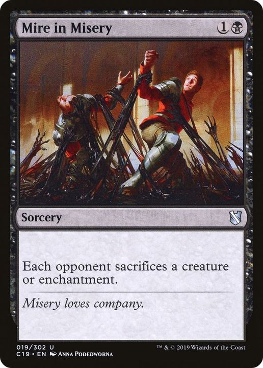 Mire in Misery in the group Magic the Gathering / Types / Colors / Black at Proxyprinters.com (20455)