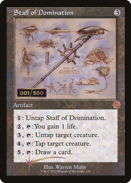 Staff of Domination in the group Magic the Gathering / Singles at Proxyprinters.com (20461)