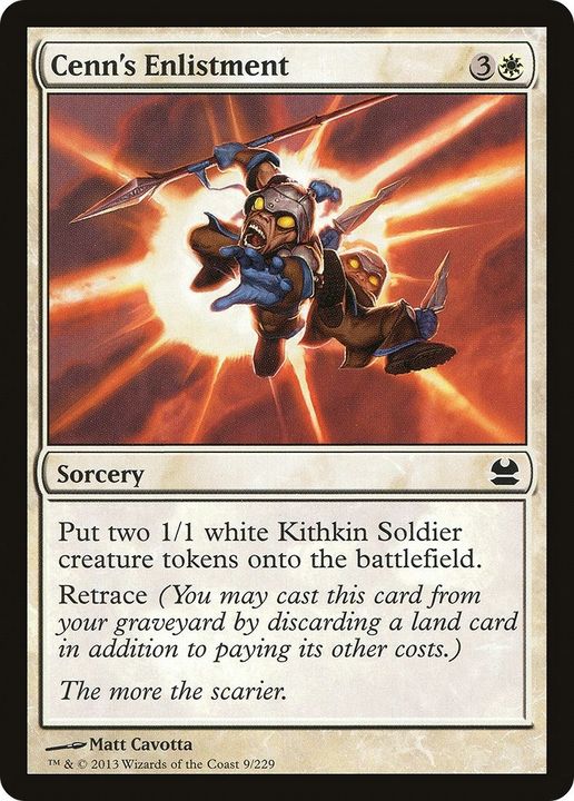 Cenn's Enlistment in the group Magic the Gathering / Types / Colors / White at Proxyprinters.com (20468)