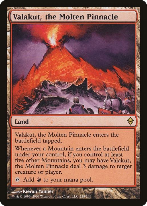 Valakut, the Molten Pinnacle in the group Magic the Gathering / Types / Colors / Colorless at Proxyprinters.com (20469)