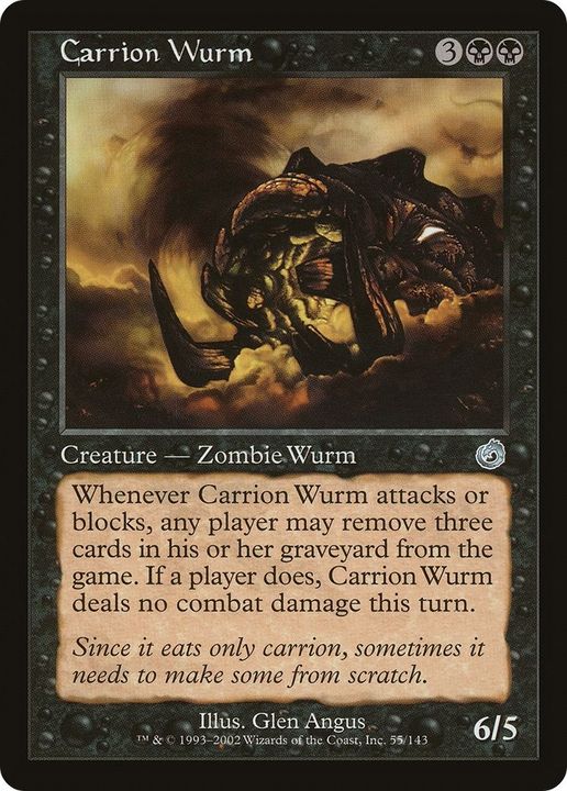 Carrion Wurm in the group Magic the Gathering / Types / Creatures / Zombie at Proxyprinters.com (20481)