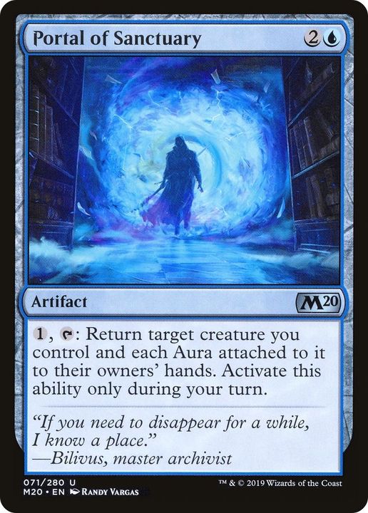 Portal of Sanctuary in the group Magic the Gathering / Types / Artifacts / Artifact at Proxyprinters.com (20483)