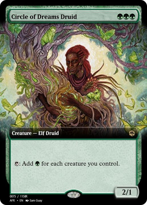 Circle of Dreams Druid in the group Magic the Gathering / Types / Creatures / Elf at Proxyprinters.com (20485)