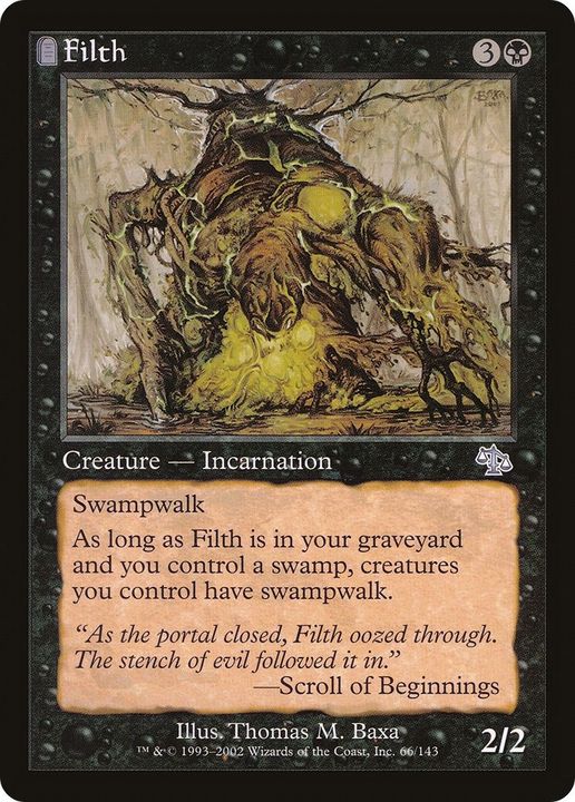 Filth in the group Magic the Gathering / Types / Colors / Black at Proxyprinters.com (20518)