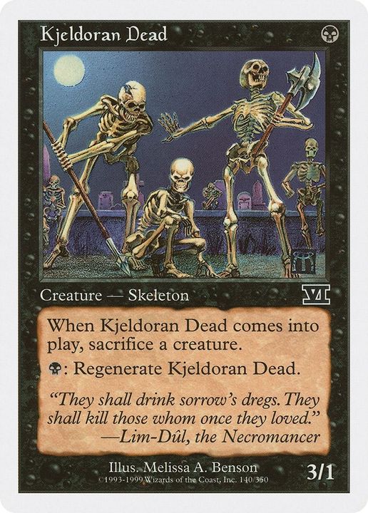 Kjeldoran Dead in the group Magic the Gathering / Types / Colors / Black at Proxyprinters.com (20522)