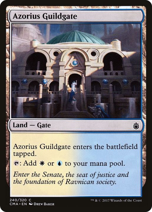 Azorius Guildgate in the group Magic the Gathering / Sets / Commander Anthology at Proxyprinters.com (20546)