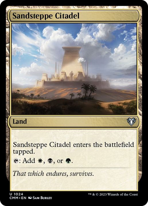 Sandsteppe Citadel in the group Magic the Gathering / Sets / Commander Masters at Proxyprinters.com (20557)