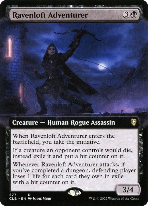 Ravenloft Adventurer in the group Magic the Gathering / Types / Creatures / Human at Proxyprinters.com (2056)