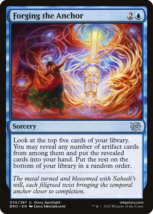 Forging the Anchor in the group Magic the Gathering / Types / Colors / Blue at Proxyprinters.com (2057)