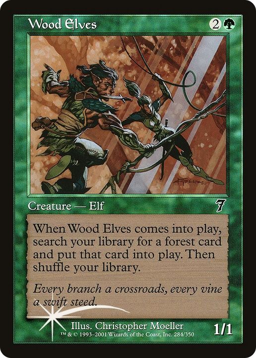 Wood Elves in the group Magic the Gathering / Types / Creatures / Elf at Proxyprinters.com (20577)