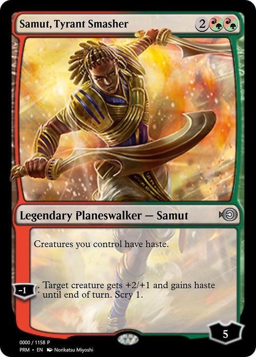 Samut, Tyrant Smasher in the group Advanced search at Proxyprinters.com (20588)