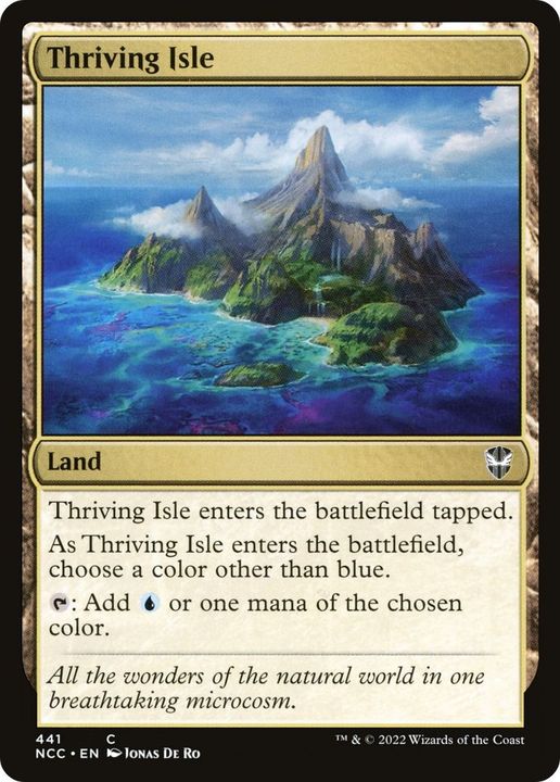 Thriving Isle in the group Magic the Gathering / Sets / New Capenna Commander at Proxyprinters.com (20597)