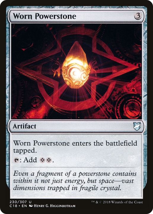 Worn Powerstone in the group Magic the Gathering / Types / Artifacts / Artifact at Proxyprinters.com (2060)