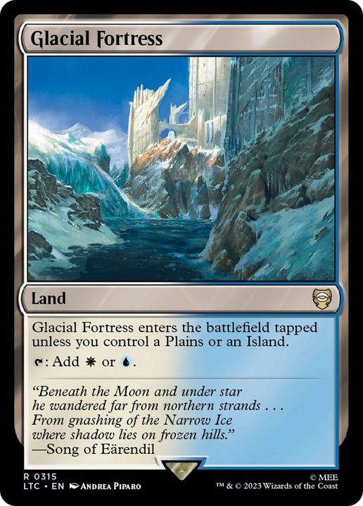 Glacial Fortress in the group Magic the Gathering / Types / Colors / Colorless at Proxyprinters.com (20609)