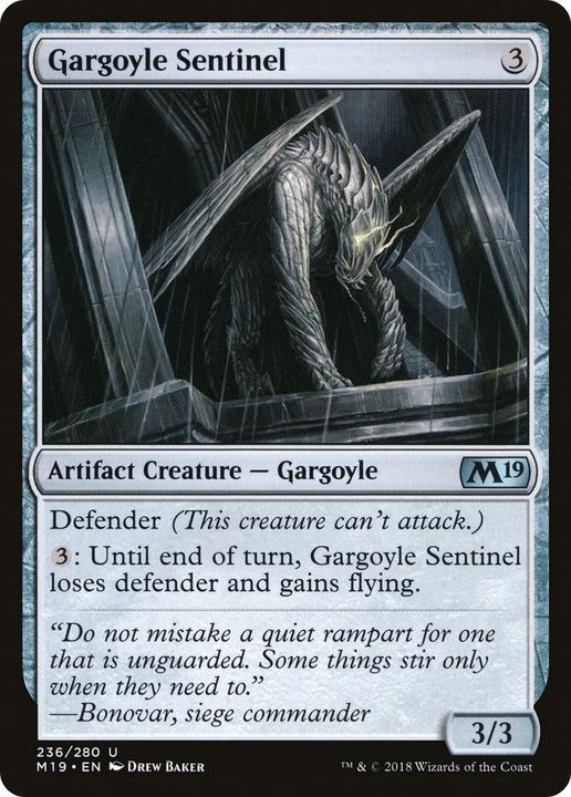 Gargoyle Sentinel in the group Magic the Gathering / Types / Colors / Colorless at Proxyprinters.com (20610)