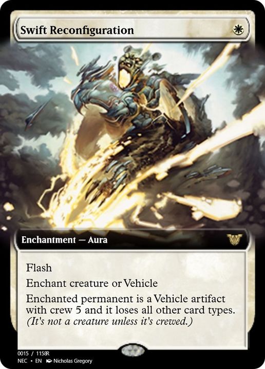 Swift Reconfiguration in the group Magic the Gathering / Types / Colors / White at Proxyprinters.com (20614)