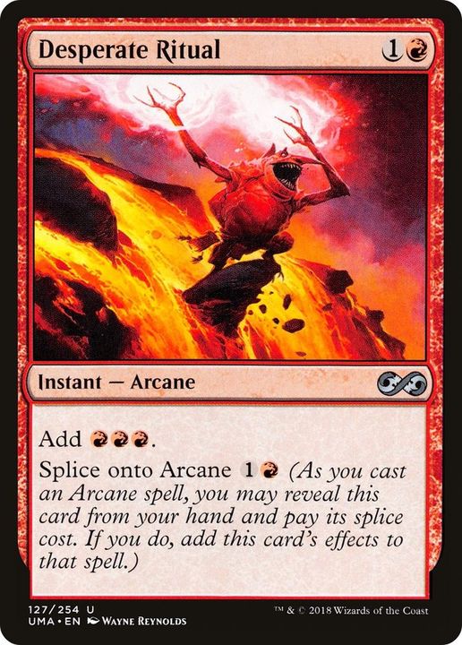 Desperate Ritual in the group Magic the Gathering / Types / Colors / Red at Proxyprinters.com (20620)