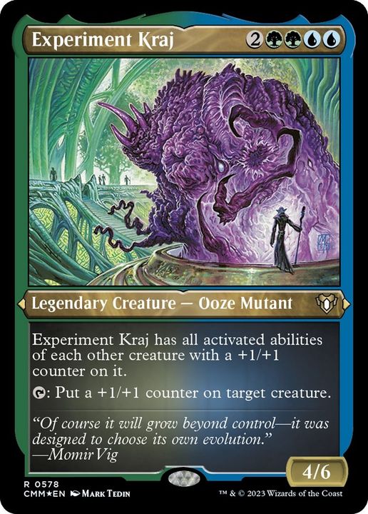 Experiment Kraj in the group Magic the Gathering / Types / Colors / Multicolors / G, U at Proxyprinters.com (20623)