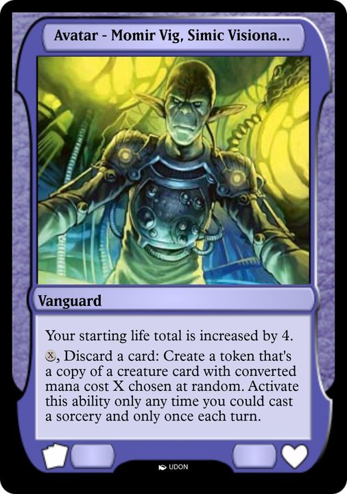 Momir Vig, Simic Visionary Avatar in the group Advanced search at Proxyprinters.com (20638)