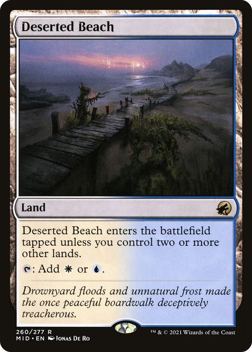 Deserted Beach in the group Magic the Gathering / Types / Colors / Colorless at Proxyprinters.com (20646)