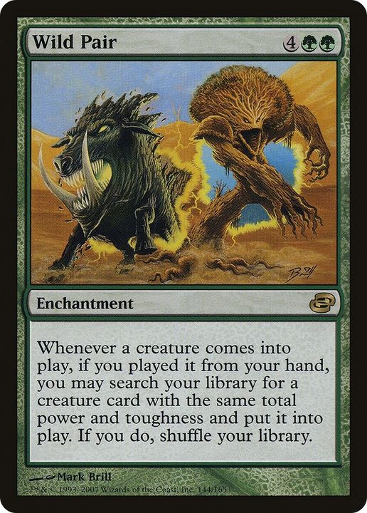 Wild Pair in the group Magic the Gathering / Types / Enchantment / Enchantment at Proxyprinters.com (20650)